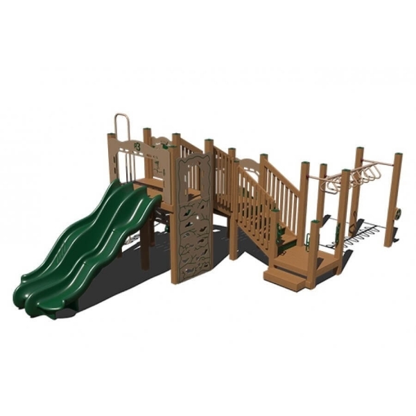 Skyward Eco Friendly Playground Equipment - Ages 5 to 12 yr - Front