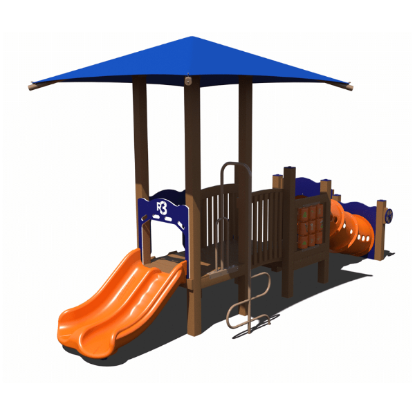 GFP-20703 - Nature Crawl Eco Friendly Playground Equipment - Ages 2 to 5 yr - Front