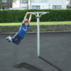 PLD0007XX - Aero Whirl Hold and Spin Playground Spinner at the Apartments
