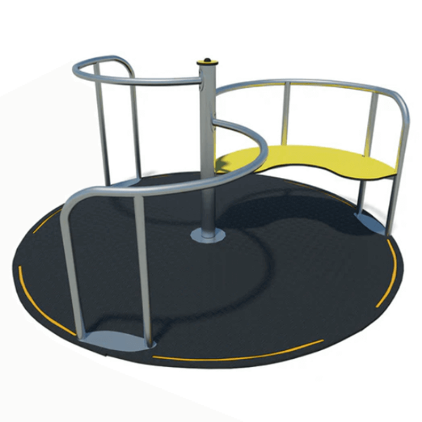 PLD0010XX - Inclusive Orbit Merry Go Round Playground Spinner - Ages 5 to 12 Years