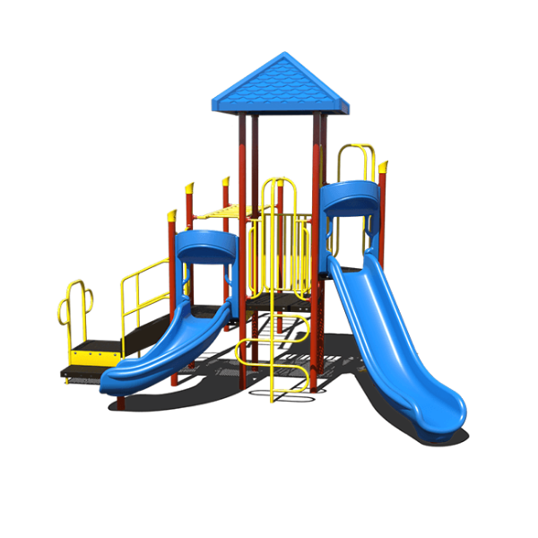 PS3-32207 - Monkey Palace Commercial Playground Equipment - Ages 5 to 12 yr - Front