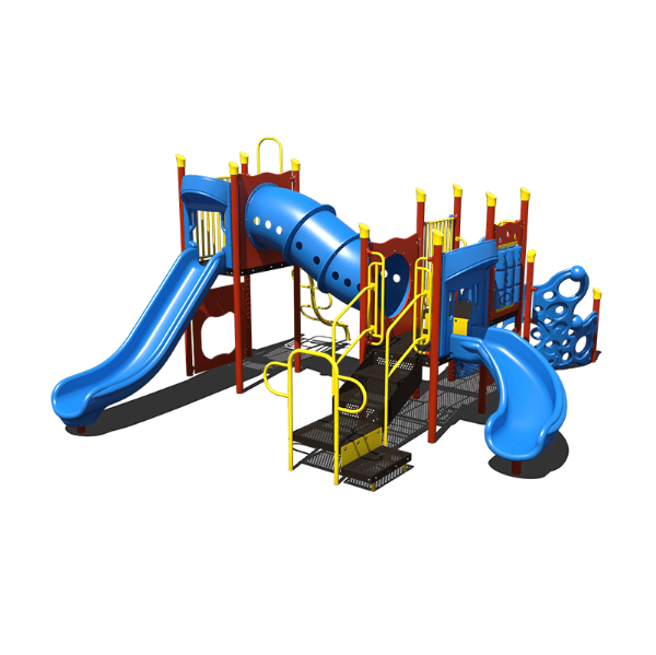 PS3-70645 - Hoppers Burrow Commercial Playground Equipment - Ages 5 to 12 yr - Front