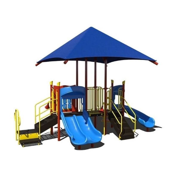PS3-70693 - Little Adventurer Commercial Playground Equipment - Ages 2 to 5 yr - Front