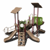 PS3-72329 - Sunbeam Slide Commercial Playground Equipment - Ages 5 to 12 yr - Front - Terra