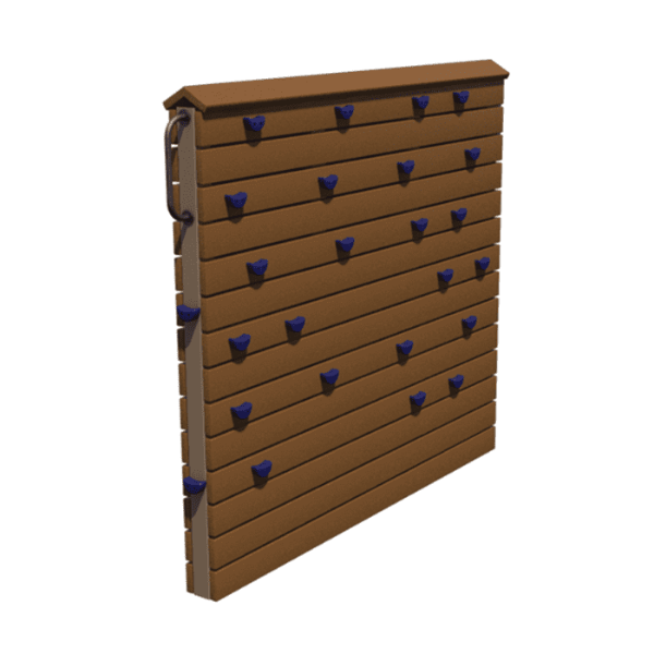 RECF0043XX - Lateral Playground Rock Wall - Ages 5 to 12 yr