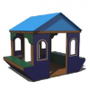 RECF0072XX - Beach House Playground Playhouse - Ages 2 to 5 yr