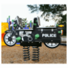 TFS0014 - Police Motorcycle Spring Rocker Playground Equipment at Park 2
