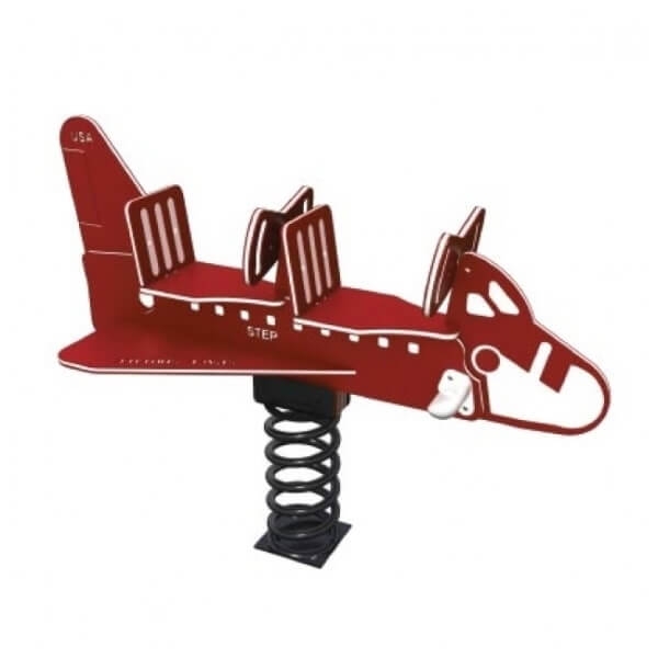 TFS0047 - Space Shuttle Double Spring Rockers Playground Equipment - Ages 2 to 5 yr