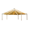 Multi-Level Custom Sail Shade Structure with Powder Coated Steel Frame