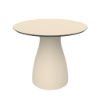 	36" Round Baobab M Dining Patio Table - Quick Ship - Color: Ivory