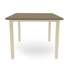 	Sand - 35.4” Square NOA Patio Table with Polypropylene Top and Fiberglass Legs - 26.1 lbs.