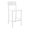Vogue Armless Stacking Commercial Plastic Resin Barstool