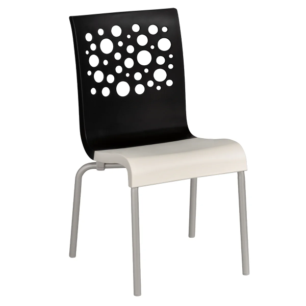 Tempo Commercial Grade Plastic Resin Dining Chair - 17 lbs.