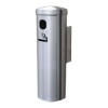 12" Glaro Deluxe Wall Aluminum Mount Cigarette Disposal