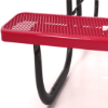 Ultra Leisure Style Polyethylene Coated Metal ADA Picnic Table - Single Access