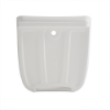 Bottom view of the Forma commercial pool edge chair showing the molded one-piece construction