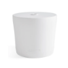 White Forma in-pool hospitality side table for commercial pool tanning ledges