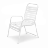 C50 - St. Maarten II Stackable Vinyl Strap Dining Patio Chair