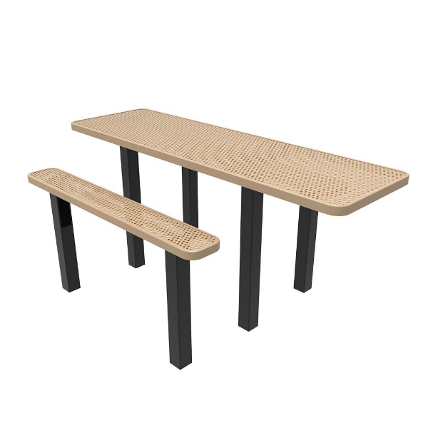 Perforated Steel - Tan - Inground