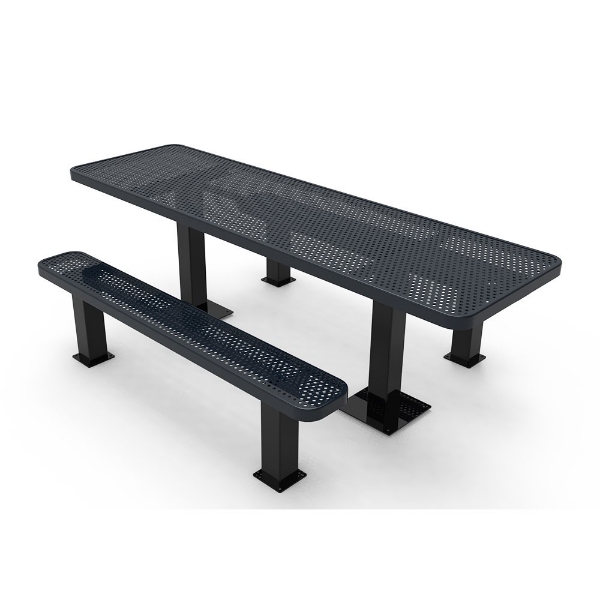 Perforated Steel - Black - Surface Mount