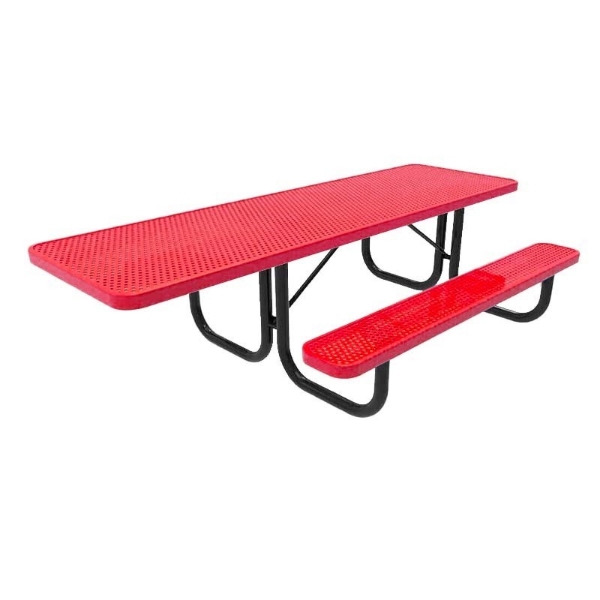 Punched Steel - Red