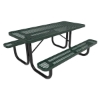Picture of ELITE 8 ft. Thermoplastic Coated Expanded Steel Picnic Table