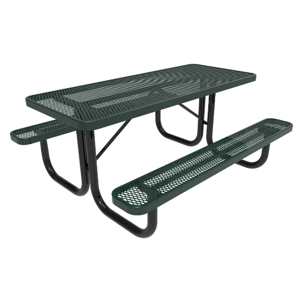 Picture of ELITE 8 ft. Thermoplastic Coated Expanded Steel Picnic Table
