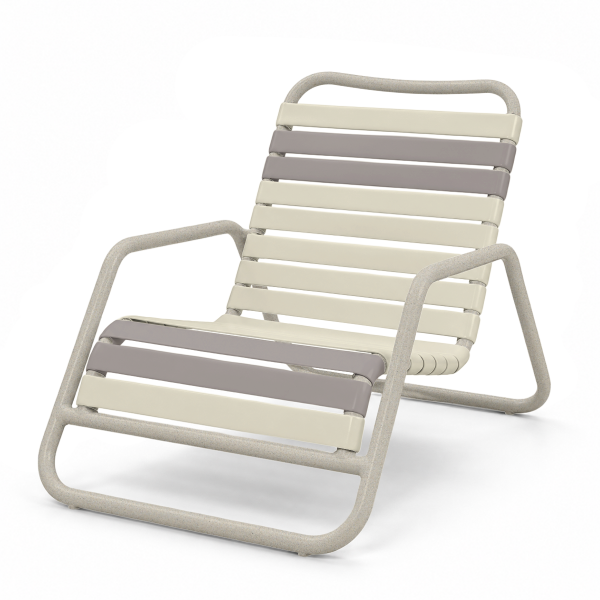 St. Maarten II Stackable Vinyl Strap Beach Sand Chair